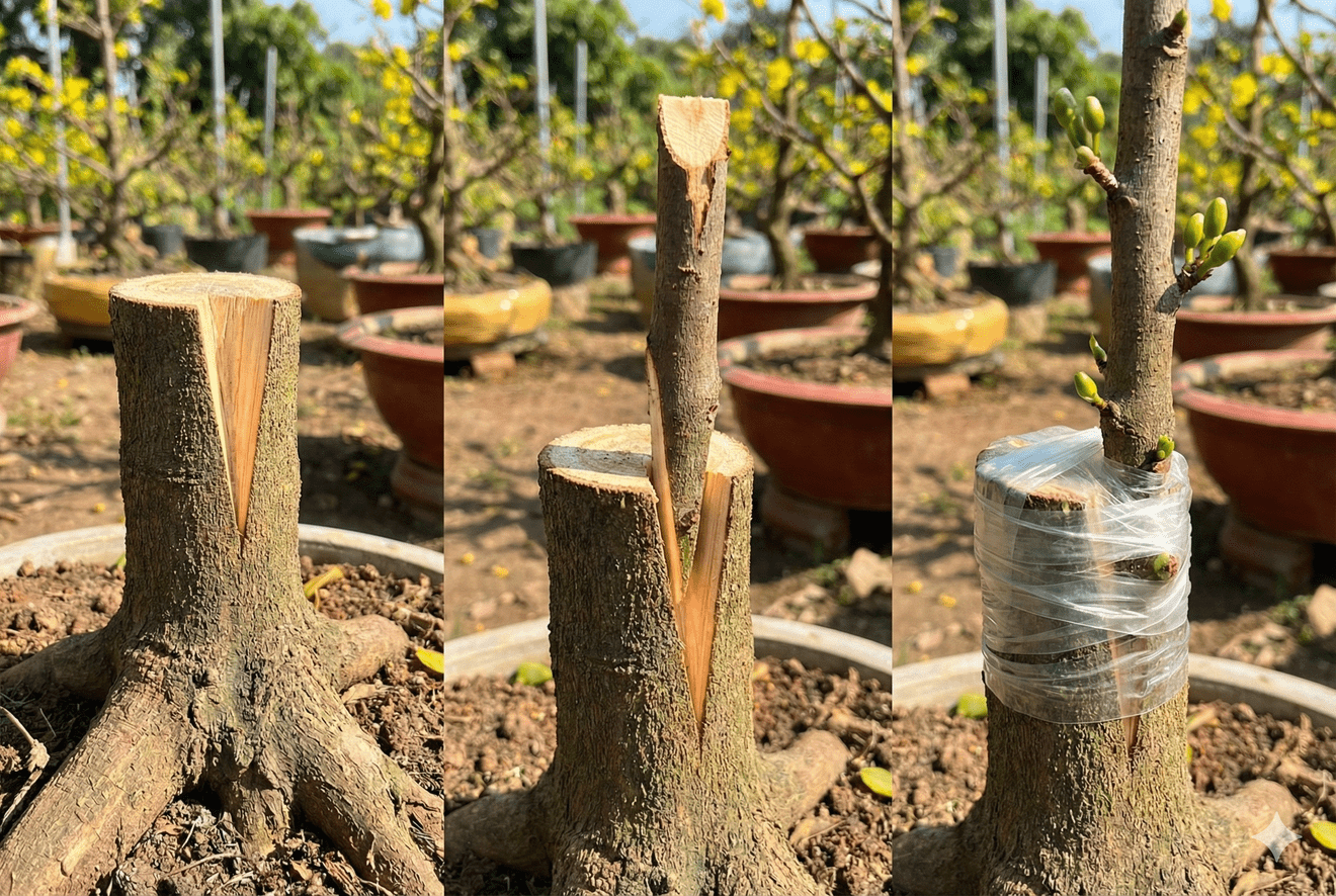 Phương pháp nhân giống mai